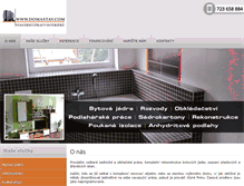 Tablet Screenshot of domastav.com